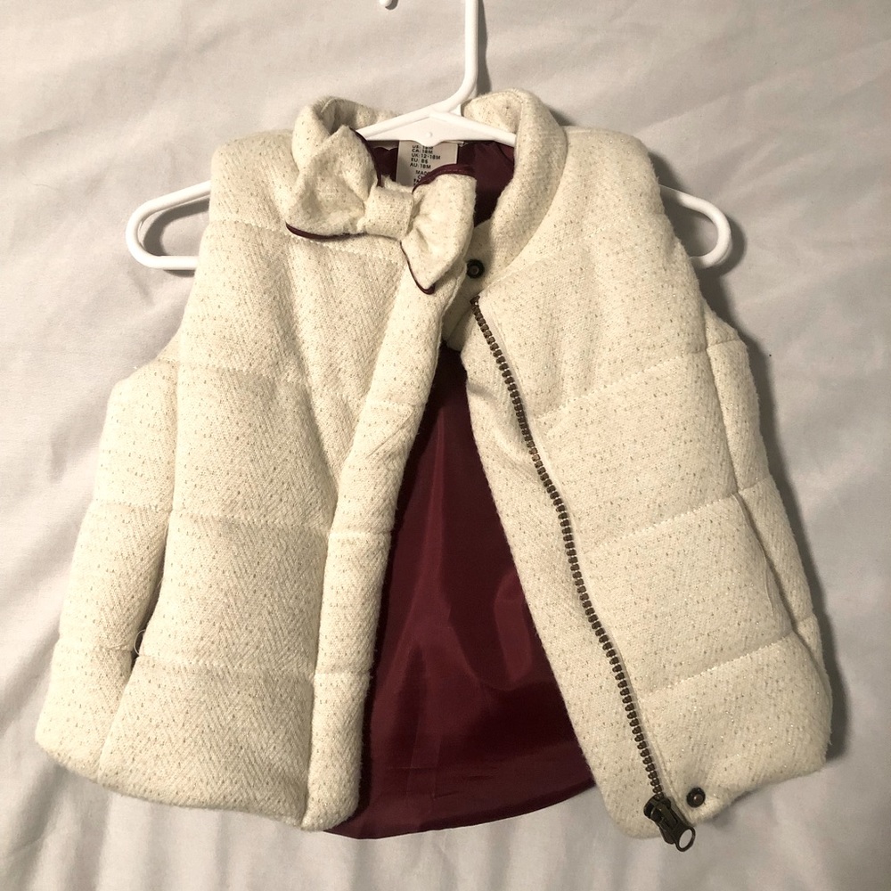 18 Month Cream Vest